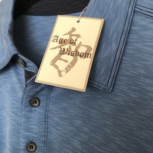 Age of Wisdom Brand New Long sleeves Polo.